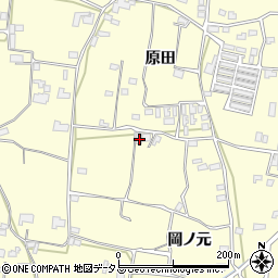 徳島県阿波市吉野町西条岡ノ元199周辺の地図