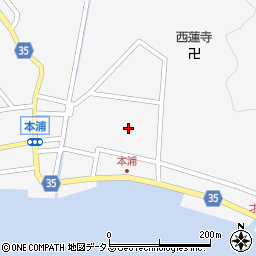 広島県呉市倉橋町（松原）周辺の地図