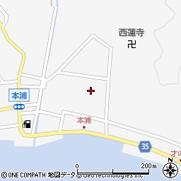 広島県呉市倉橋町943周辺の地図