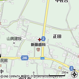 徳島県阿波市市場町上喜来正田955-1周辺の地図