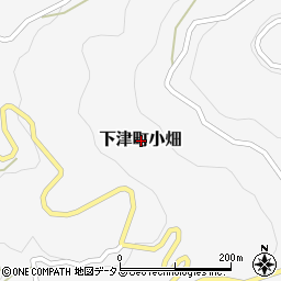 和歌山県海南市下津町小畑周辺の地図