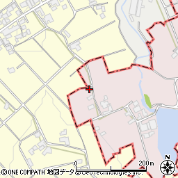香川県三豊市山本町辻3992周辺の地図