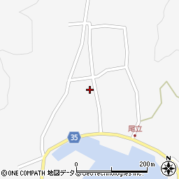 広島県呉市倉橋町尾立10697周辺の地図