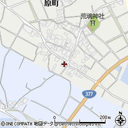 香川県観音寺市原町1216周辺の地図
