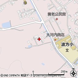 愛媛県今治市波方町養老797-4周辺の地図