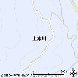 和歌山県有田川町（有田郡）上六川周辺の地図