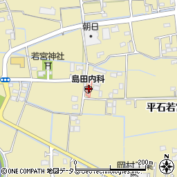 島田内科周辺の地図
