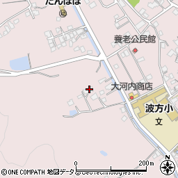 愛媛県今治市波方町養老787周辺の地図