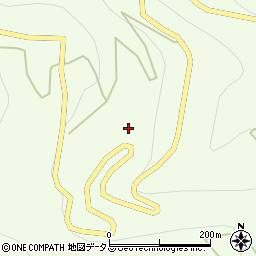 徳島県美馬市脇町西大谷周辺の地図