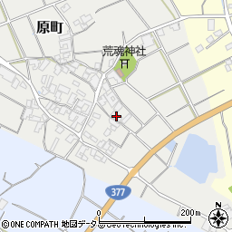 香川県観音寺市原町906周辺の地図