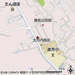 愛媛県今治市波方町養老820周辺の地図