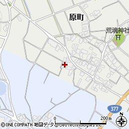香川県観音寺市原町1224周辺の地図
