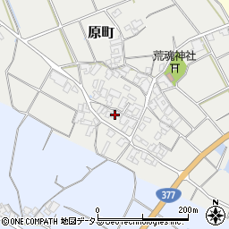 香川県観音寺市原町1210周辺の地図