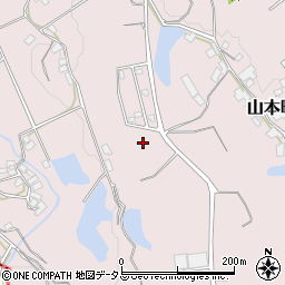 香川県三豊市山本町辻4095-1周辺の地図