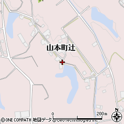 香川県三豊市山本町辻3645-1周辺の地図