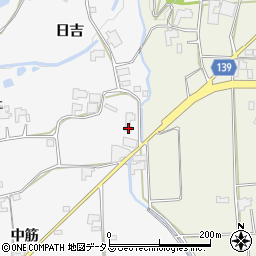 徳島県阿波市土成町水田日吉197周辺の地図