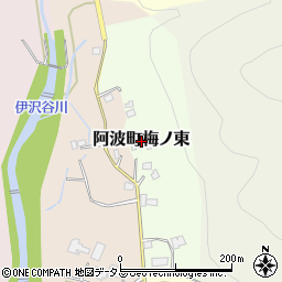 徳島県阿波市阿波町梅ノ東周辺の地図