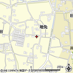 徳島県阿波市吉野町西条（地免）周辺の地図