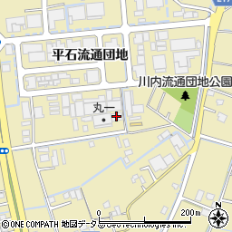 三晃産業川内倉庫周辺の地図
