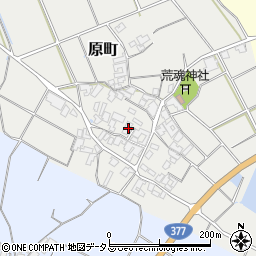香川県観音寺市原町1205-1周辺の地図