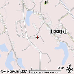 香川県三豊市山本町辻3734-1周辺の地図