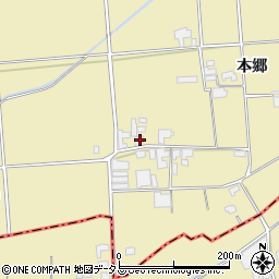 徳島県阿波市吉野町五条本郷57周辺の地図