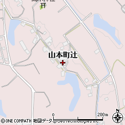 香川県三豊市山本町辻3644周辺の地図
