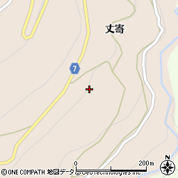 徳島県美馬市美馬町丈寄100周辺の地図