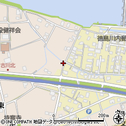 徳島県徳島市応神町古川北2周辺の地図