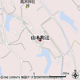 香川県三豊市山本町辻3644-3周辺の地図