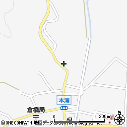 広島県呉市倉橋町上河内1261周辺の地図