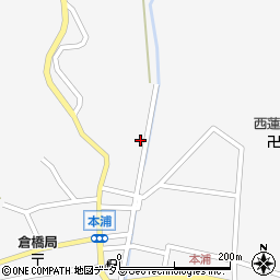 広島県呉市倉橋町上河内1236周辺の地図