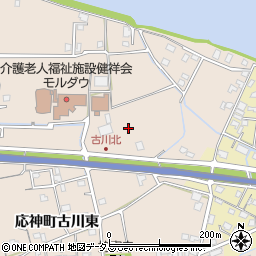 徳島県徳島市応神町古川周辺の地図