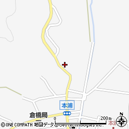 呉警察署　本浦警察官駐在所周辺の地図