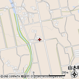 香川県三豊市山本町河内636周辺の地図