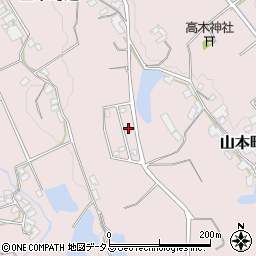 香川県三豊市山本町辻3736-11周辺の地図