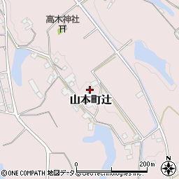 香川県三豊市山本町辻3573周辺の地図