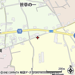徳島県阿波市吉野町西条野田原75周辺の地図