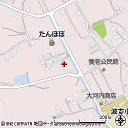 愛媛県今治市波方町養老779-1周辺の地図