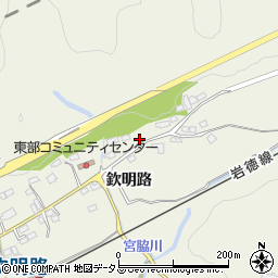 山口県岩国市玖珂町1629-3周辺の地図