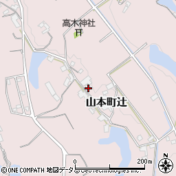 香川県三豊市山本町辻3700-1周辺の地図