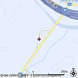 山口県美祢市西厚保町（本郷本久）周辺の地図