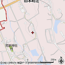 香川県三豊市山本町辻3830周辺の地図
