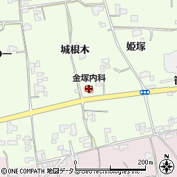 金塚内科周辺の地図