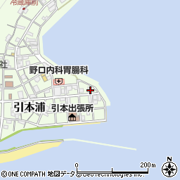 奥作海産商　工場周辺の地図