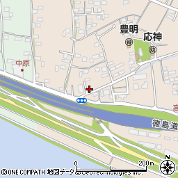 徳島県徳島市応神町古川高良99周辺の地図