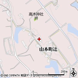 香川県三豊市山本町辻3700周辺の地図