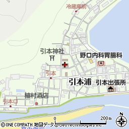 海山郵便局周辺の地図