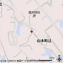 香川県三豊市山本町辻3698周辺の地図