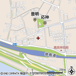 徳島県徳島市応神町古川宮ノ前54周辺の地図